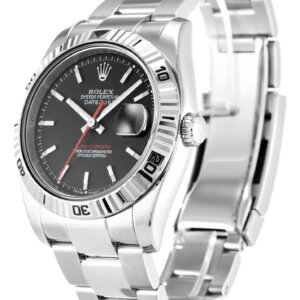 Rolex Datejust Turn-O-Graph 36mm Grijze Wijzerplaat 116264-2