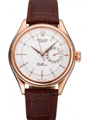Replica Rolex Cellini 38mm White Dial 622725 photo review