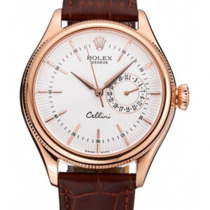 Rolex Cellini 38mm Witte Wijzerplaat 622725