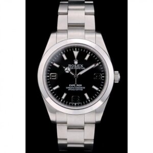 Superkloon Rolex Explorer 39 mm zwarte wijzerplaat 42002