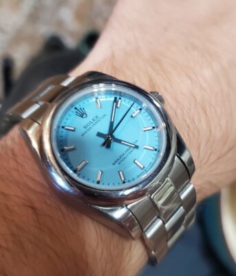 Replica Rolex Oyster Perpetual Lady 31mm Coral Red Dial 277200 photo review