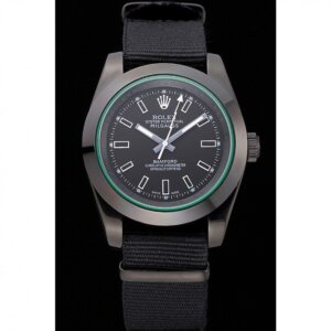 Rolex Milgauss 40mm Zwarte Wijzerplaat 622001