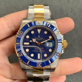 Superclone Rolex Submariner 40mm Blue Dial 116613LB “Bluesy” photo review