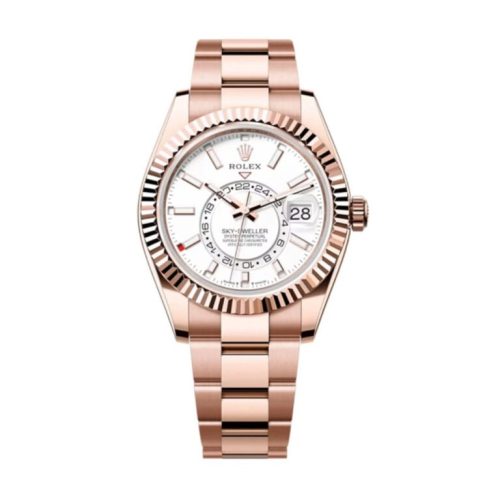 Superclone Rolex Sky-Dweller 42 mm Intense white Dial 336935 photo review