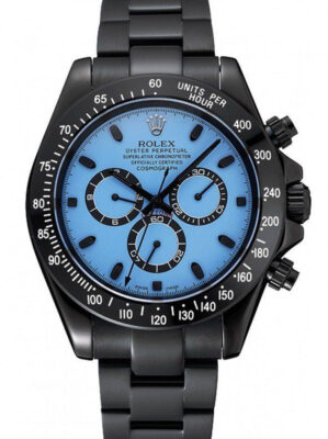 Replica Rolex Daytona 42mm Blue Dial 1454250 photo review