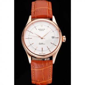 Superloon Rolex Cellini 38mm Witte Wijzerplaat REP016812