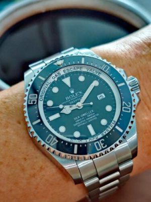 Replica Rolex Deepsea 44mm D-Blue Dial 116660 photo review