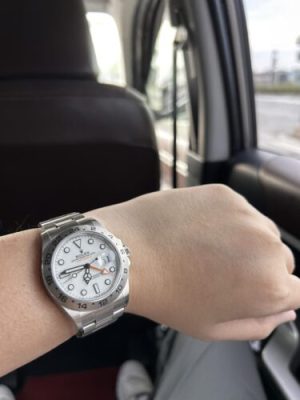 Replica Rolex Explorer II 42mm Black Dial 216570 BKSO photo review