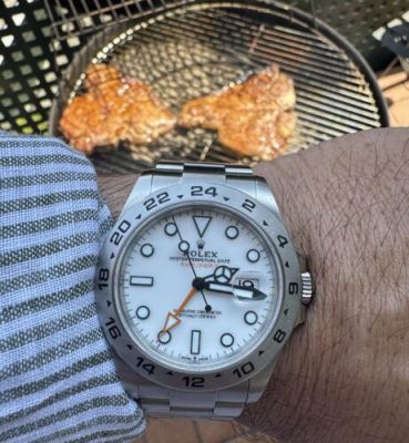 Replica Rolex Explorer II 42mm Black Dial 216570 BKSO photo review