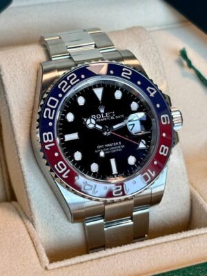 Replica Rolex GMT-Master II 40mm 126710BLRO “Pepsi” Oyster photo review