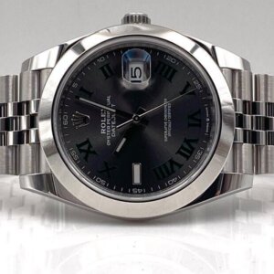 Superclone Rolex Datejust 41mm Rhodium Dial 126300 “Wimbledon” Jubileum