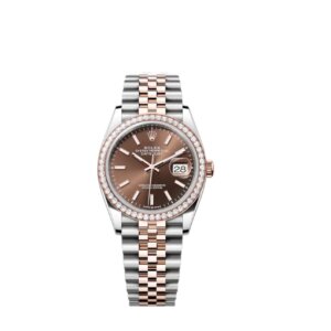Superclone Rolex Datejust 36 mm Cadran chocolat 126281RBR