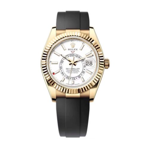 Superclone Rolex Sky-Dweller 42 mm Intense white Dial 336238 photo review