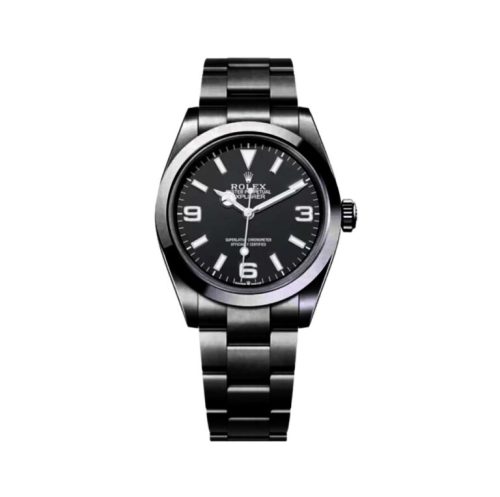 Superclone Rolex Explorer 40 mm Black Dial 128238 photo review