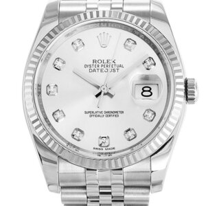 Rolex Datejust 36 mm witte wijzerplaat 116234