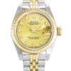Rolex Datejust 26 mm Esfera dorada 69173-2