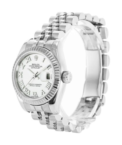 Replica Rolex Datejust 26mm White Dial 179174 photo review