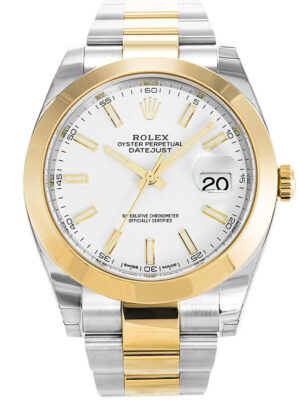 Replica Rolex Datejust II 41mm White Dial 126303 photo review