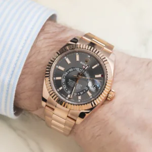 Superclone Rolex Sky-Dweller 42 mm Slate Dial Oyster 336935