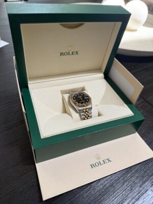 Replica Rolex Datejust 36mm Black Dial 116233 photo review
