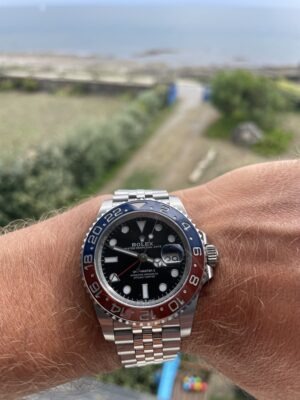 Replica Rolex GMT-Master II 40mm 126710BLRO “Pepsi” Oyster photo review