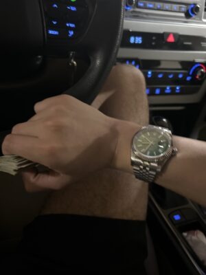 Replica Rolex Datejust 41mm Green Dial 126334 Jubilee photo review
