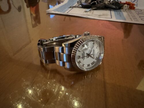 Replica Rolex Datejust 36mm White Dial 16220 photo review