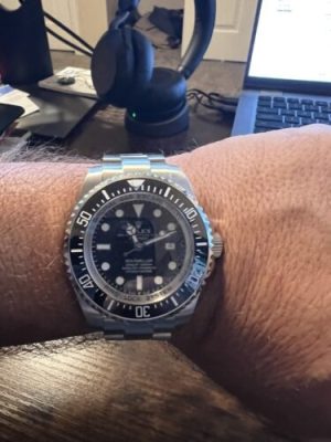 Replica Rolex Deepsea 44mm D-Blue Dial 116660 photo review