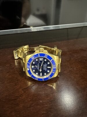 Replica Rolex Submariner 41mm Blue Dial 126618LB photo review
