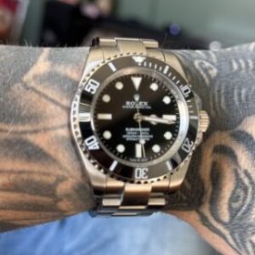 Replica Rolex Submariner 40mm Black Dial 114060 photo review