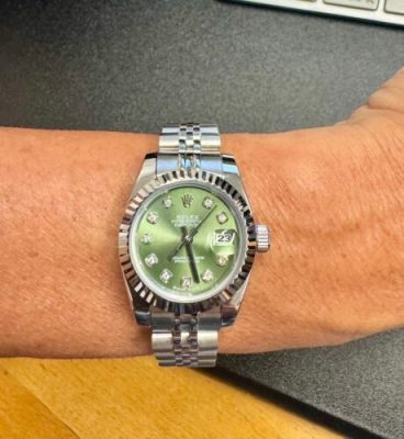 Replica Rolex Datejust 31mm Mint Green Dial 278274 photo review