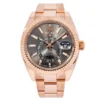Superclone Rolex Sky-Dweller 42 mm Schieferfarbenes Zifferblatt Oyster 336935