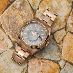 Superclone Rolex Sky-Dweller 42 mm Slate Dial Oyster 336935