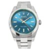 Superclone Rolex Milgauss 40 mm Cadran bleu 116400GV