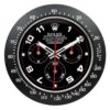 ROLEX WALL CLOCK – DAYTONA BLACK/RED