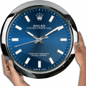 ROLEX WALL CLOCK – OYSTER PERPETUAL BLUE