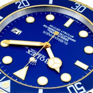 ROLEX WALL CLOCK – SUBMARINER BLUESY