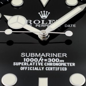 ROLEX WALL CLOCK – SUBMARINER BLACK