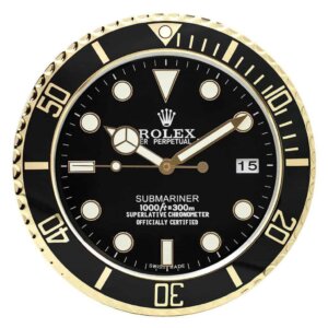 ROLEX WALL CLOCK – SUBMARINER GOLD
