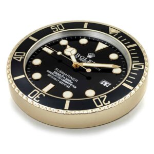 ROLEX WALL CLOCK – SUBMARINER GOLD