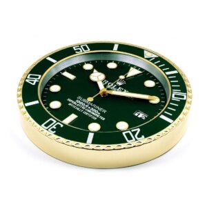 ROLEX WALL CLOCK – SUBMARINER GREEN GOLD