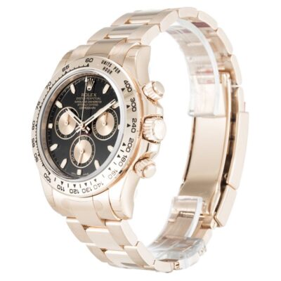 Replica Rolex Daytona 40mm Black Dial 116505 photo review