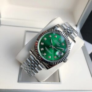 رولكس ديتجست 36/28 مم SS/SS جوب جرين/ديا