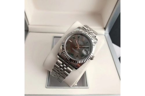 Replica Rolex Datejust 36/28mm SS/SS Jub Grey/Rmn photo review