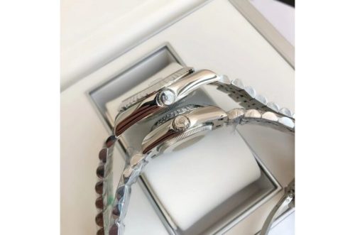 Replica Rolex Datejust 36/28mm SS/SS Jub Sliver/Dia photo review