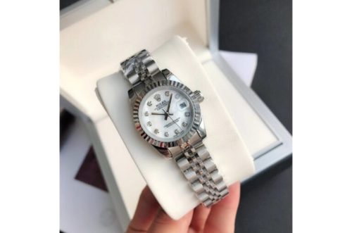 Replica Rolex Datejust 36/28mm SS/SS Jub White/Dial photo review