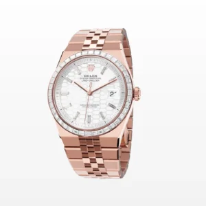Rolex Land-Dweller 40 mm Everose goud en diamanten
