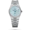 Rolex Land-Dweller 36 mm platinum and diamonds