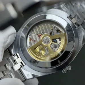 Rolex Land-Dweller 40 mm Oystersteel en witgoud