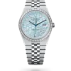Rolex Land-Dweller 40 mm platine et diamants